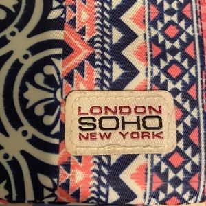 London Soho New York wristlet